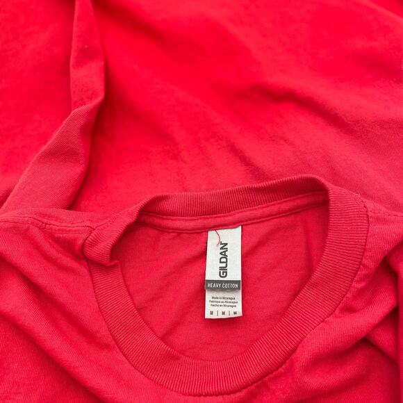 Handsewn Spider Graphic Tee | Unisex M | Artisan Originals | Red Blue Spider - Picture 4 of 7